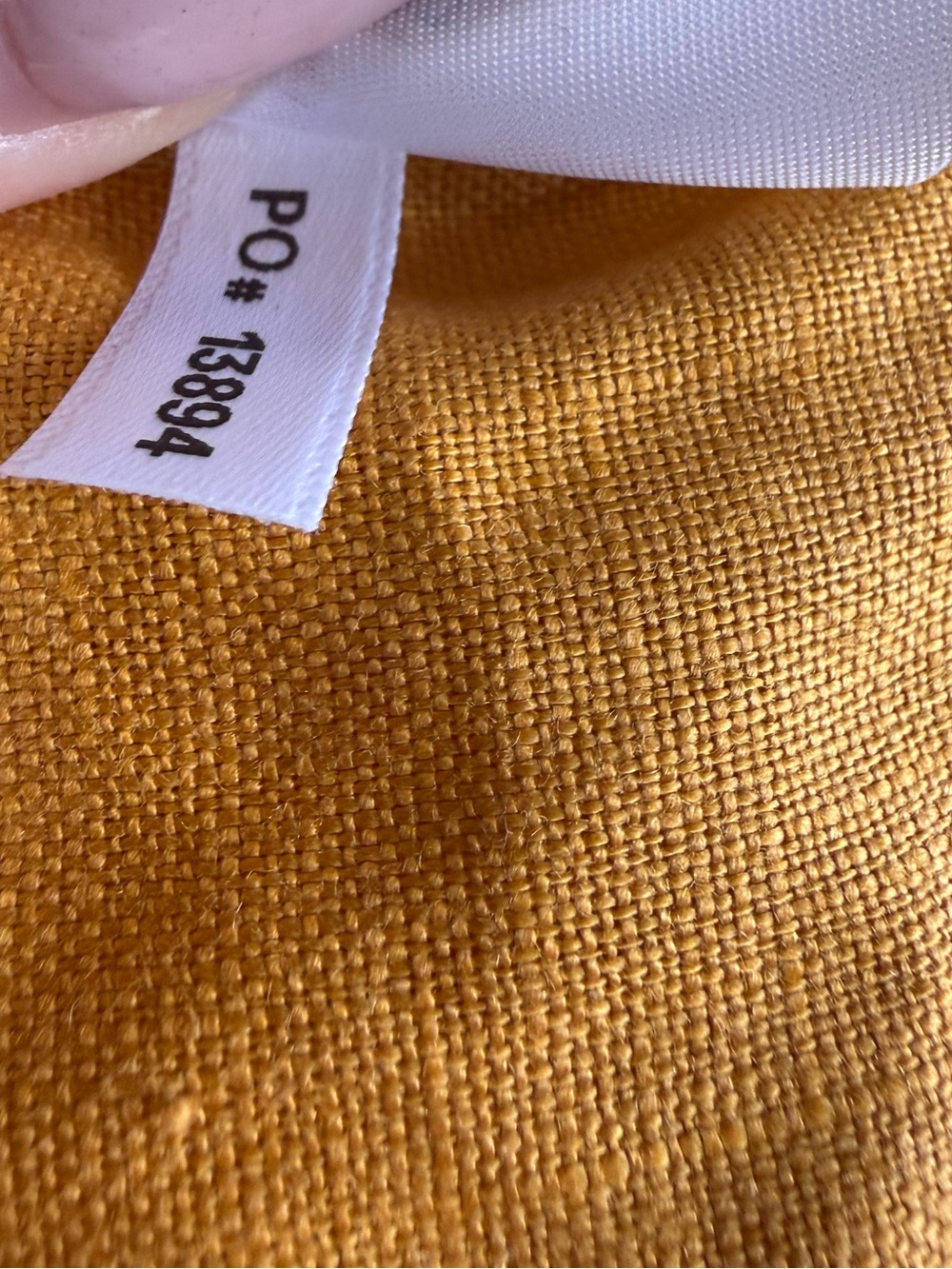 Reformation Linen Midi Dress Yellow Mustard Tie Strap Size 0 - Picture 8 of 8